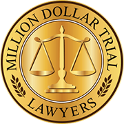 Million Dollar Trial Lawers Badge